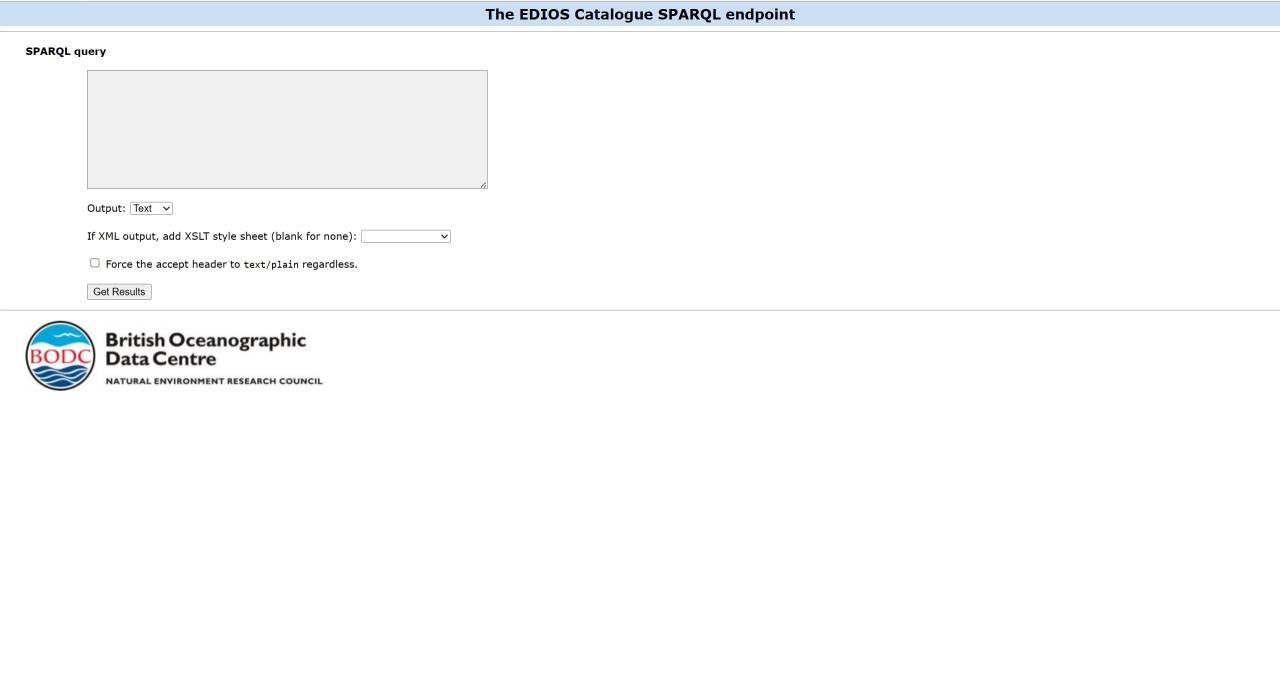 The EDIOS user interface